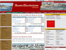 Tablet Screenshot of buenosairesturismo.com.ar